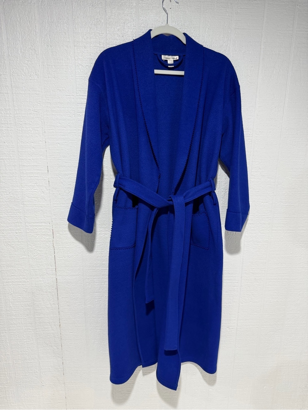 Vintage Victoria’s Secret felt midi robe blue size M/L